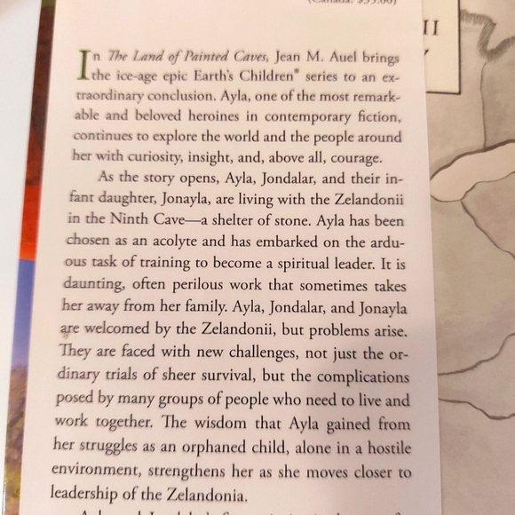 5 for $25- The Land of Painted Caves Novel by award winning Author Jean M. Auel - Picture 4 of 8